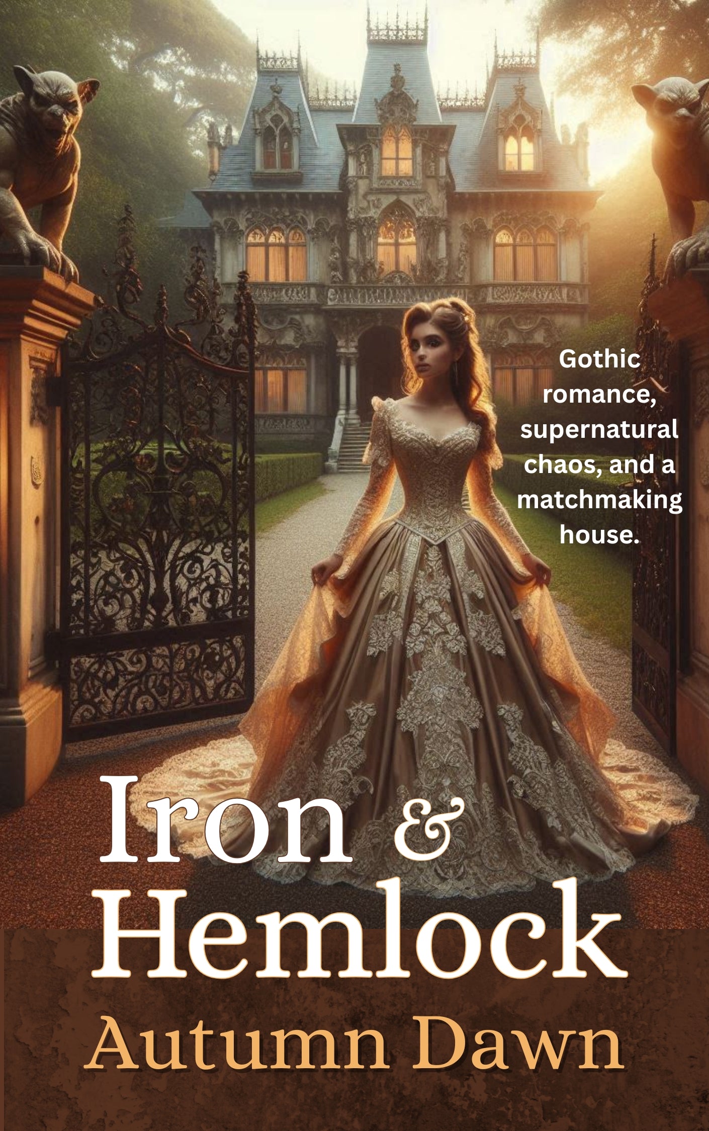 Sample Iron and Hemlock: A Trio of Gothic Romances: Iron & Hemlock, Gargoyle Girl, and Gargoyles in the Attic