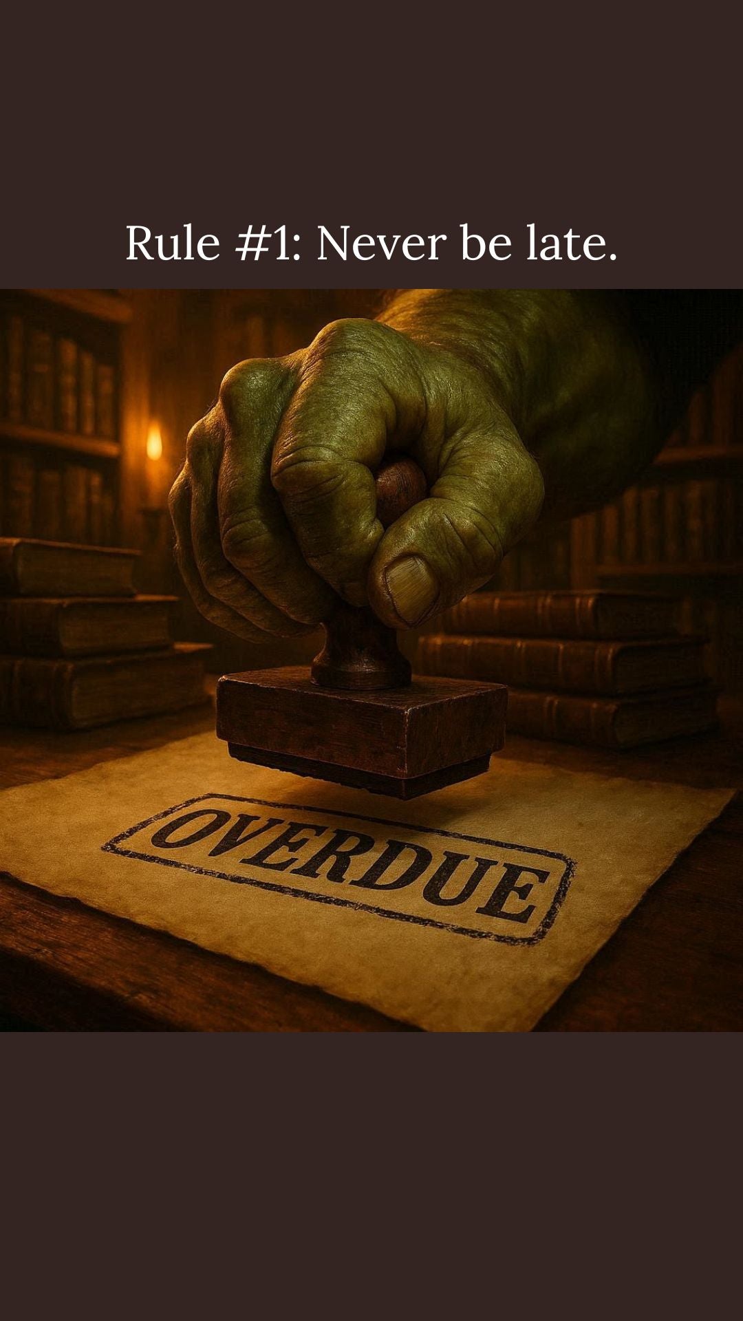 The Grumpy Goblin Librarian Has Rules. You Will Follow Them.