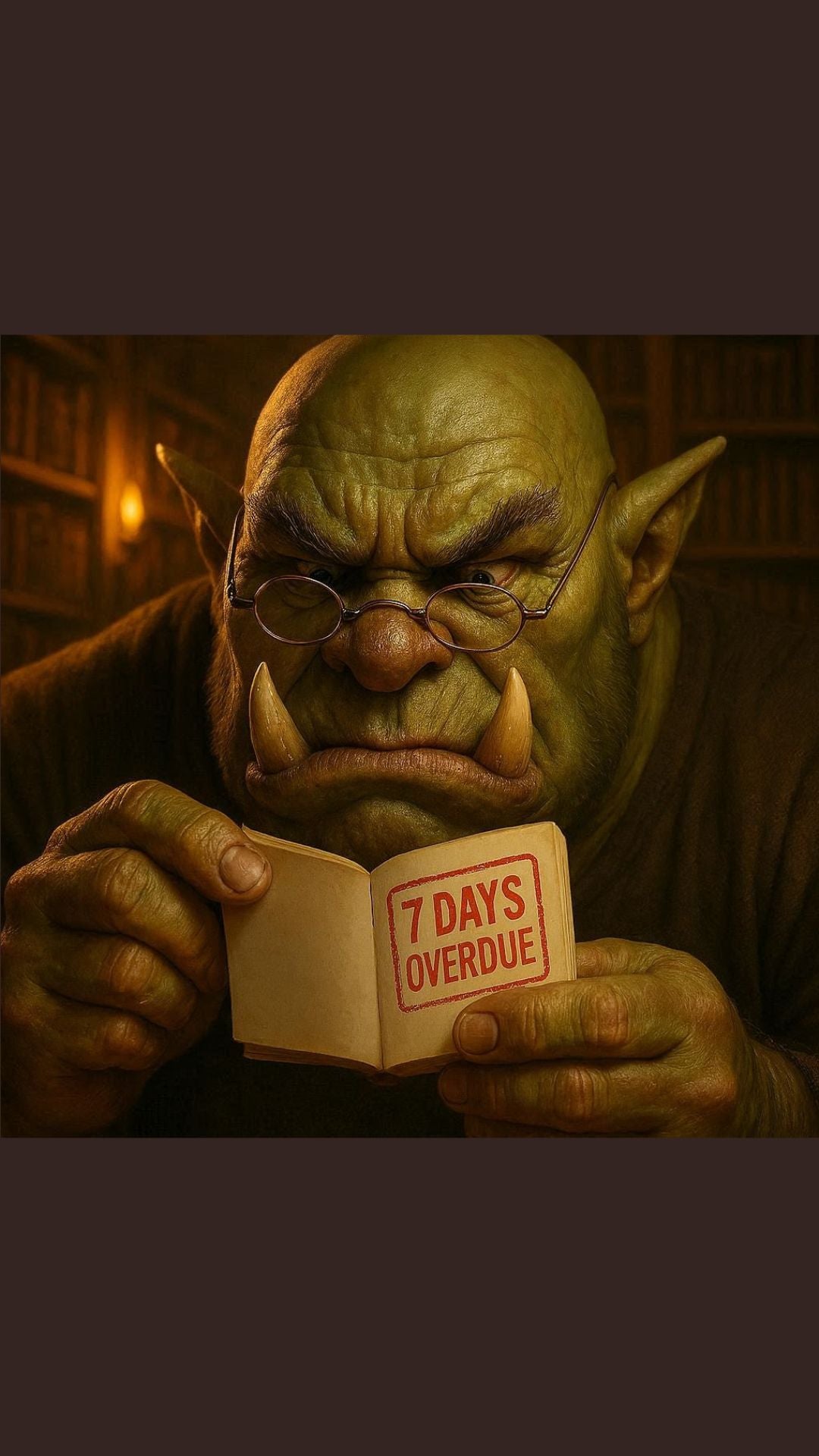 The Grumpy Goblin Librarian Has Rules. You Will Follow Them.