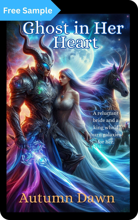 Sample Ghost in Her Heart| Darklands book 5 | Slow‑Burn SciFi Fantasy Romance Ebook