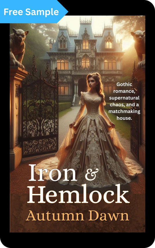 Sample Iron and Hemlock: A Trio of Gothic Romances: Iron & Hemlock, Gargoyle Girl, and Gargoyles in the Attic