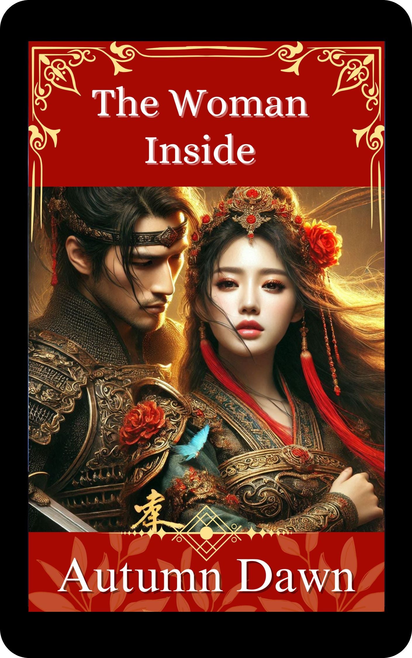 Ebook cover of “The Woman Inside” by Autumn Dawn. A fantasy romance