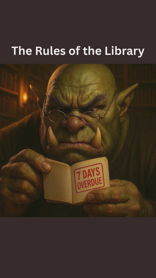 The Grumpy Goblin Librarian Has Rules. You Will Follow Them.
